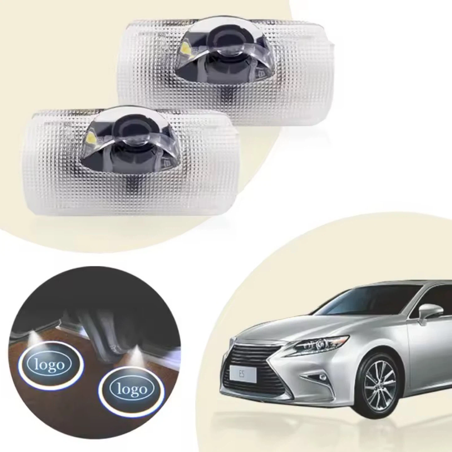 Lexus HD Projector Door Lights - photo 3