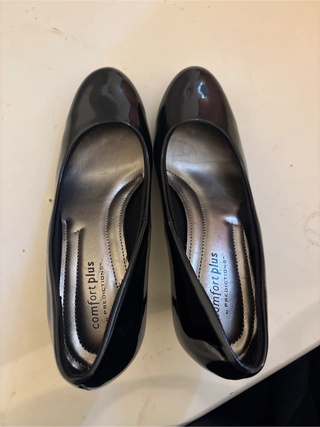 Black Patent Heels - Size 7 - photo 2