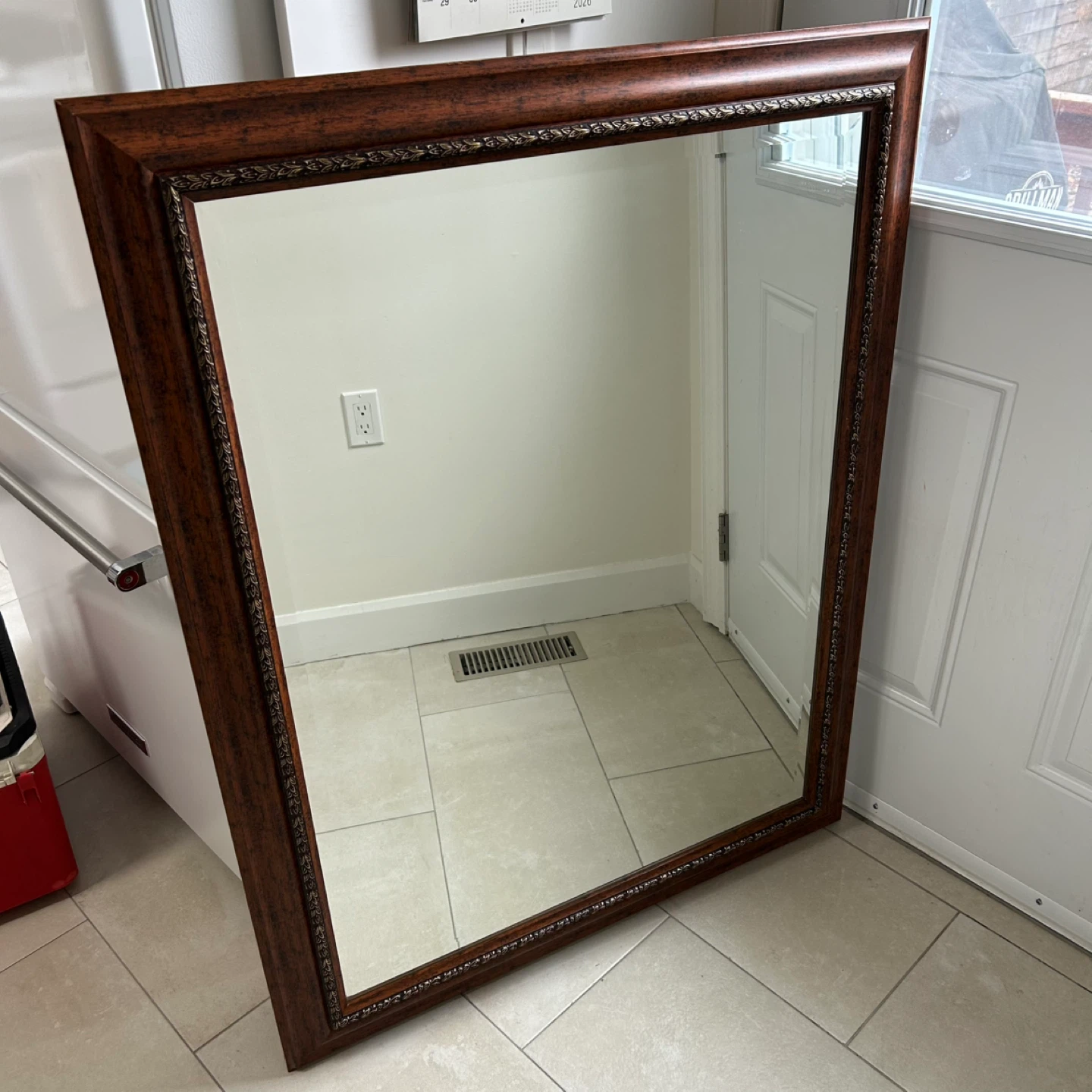 Delta Graphics Framed Mirror