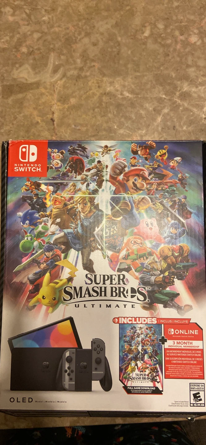 Nintendo Switch OLED Super Smash Bros. Ultimate Edition