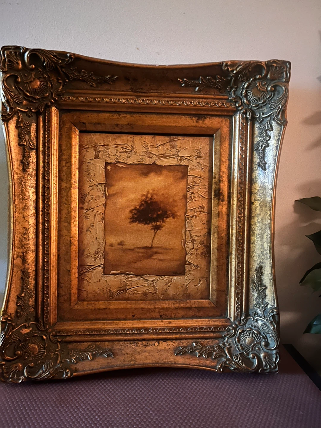 Framed Tree Artwork - photo 2