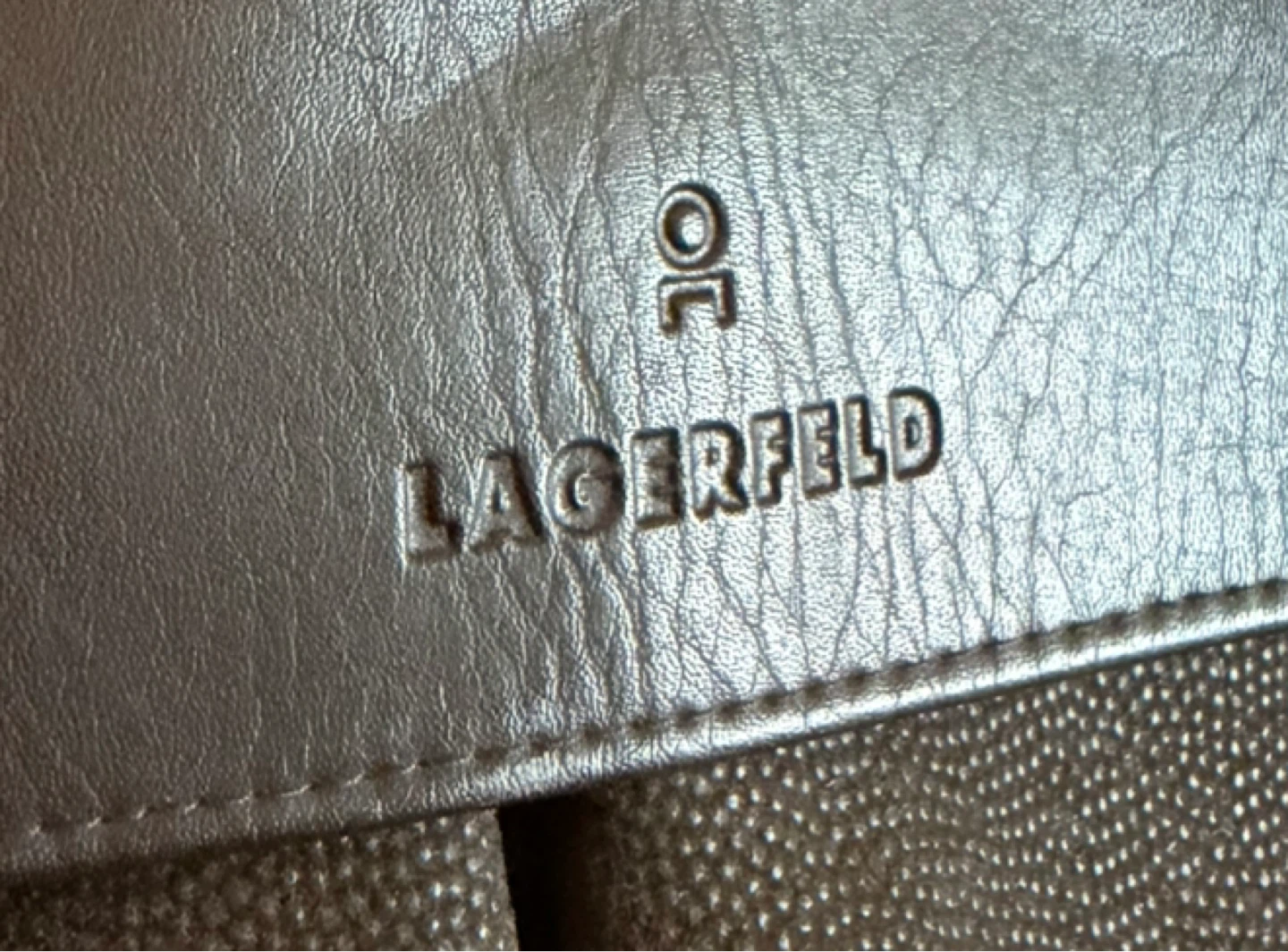 Brown Karl Lagerfeld Parfums International overnight bag - photo 3