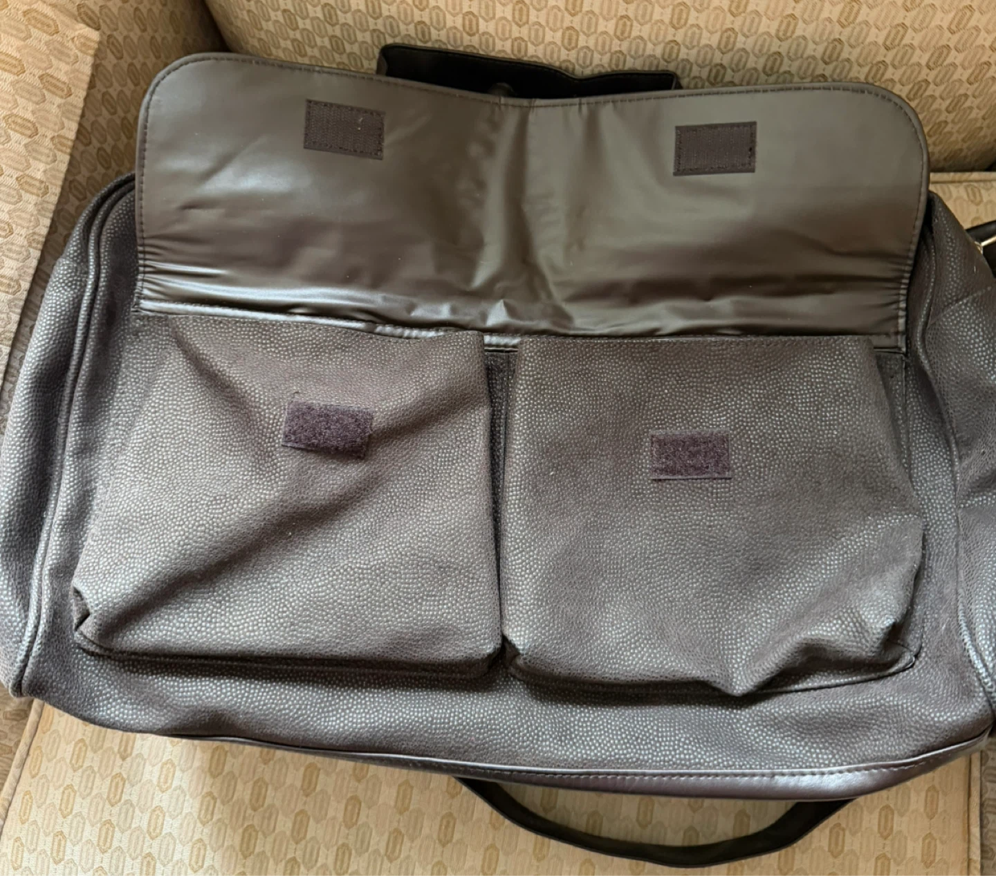 Brown Karl Lagerfeld Parfums International overnight bag - photo 4
