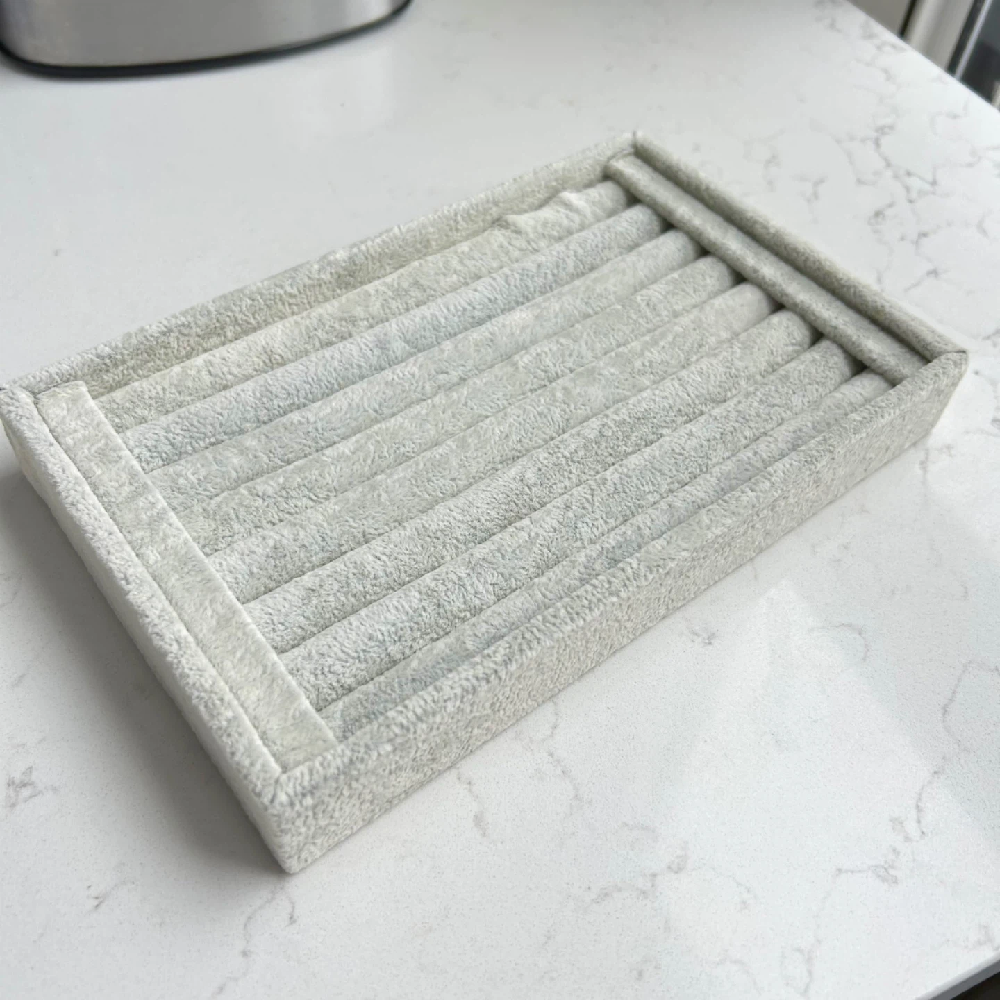 Velvet Ring Jewellery Organizer Tray