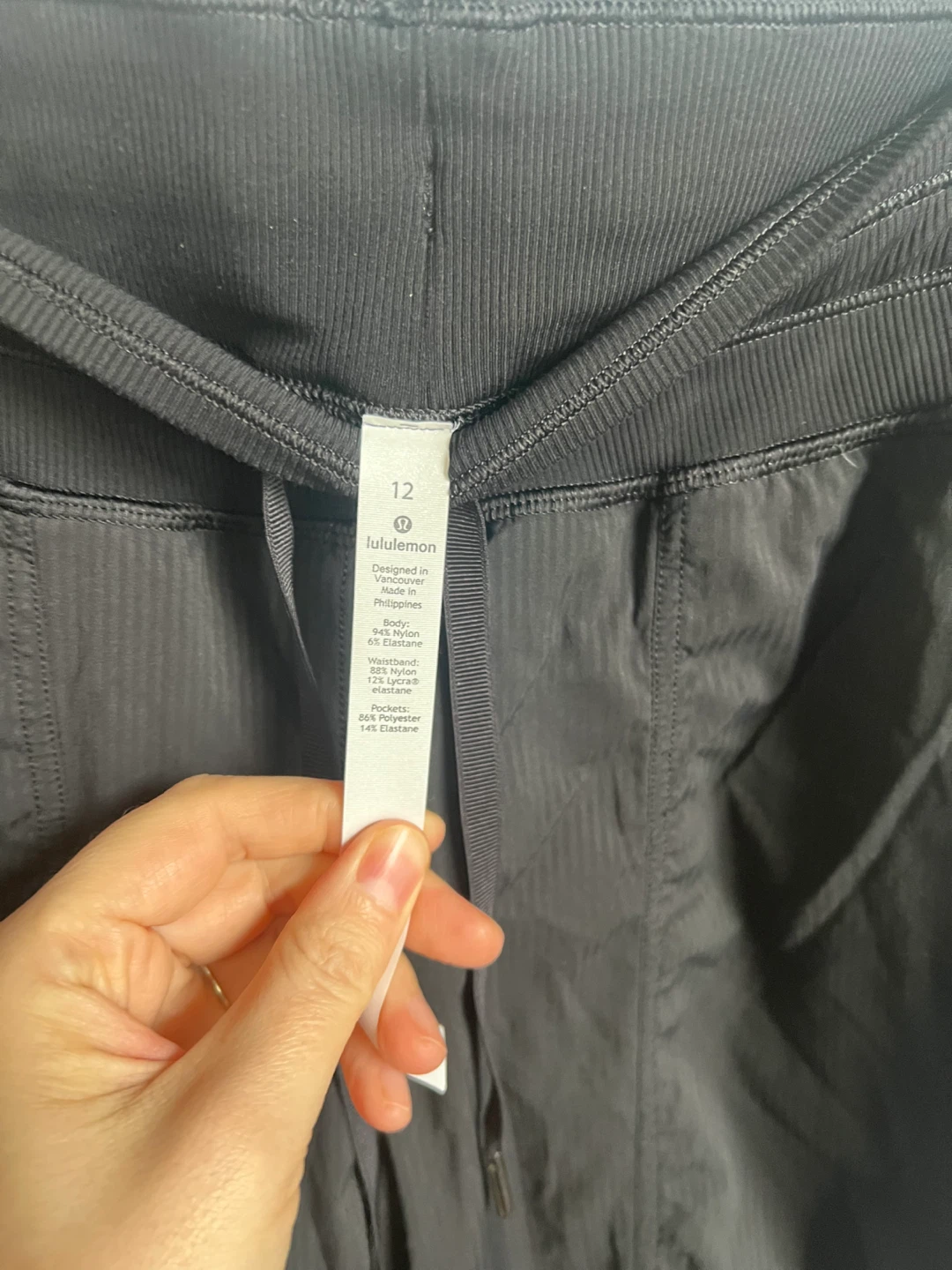 Size 12 black lulu dance studio pants - photo 2