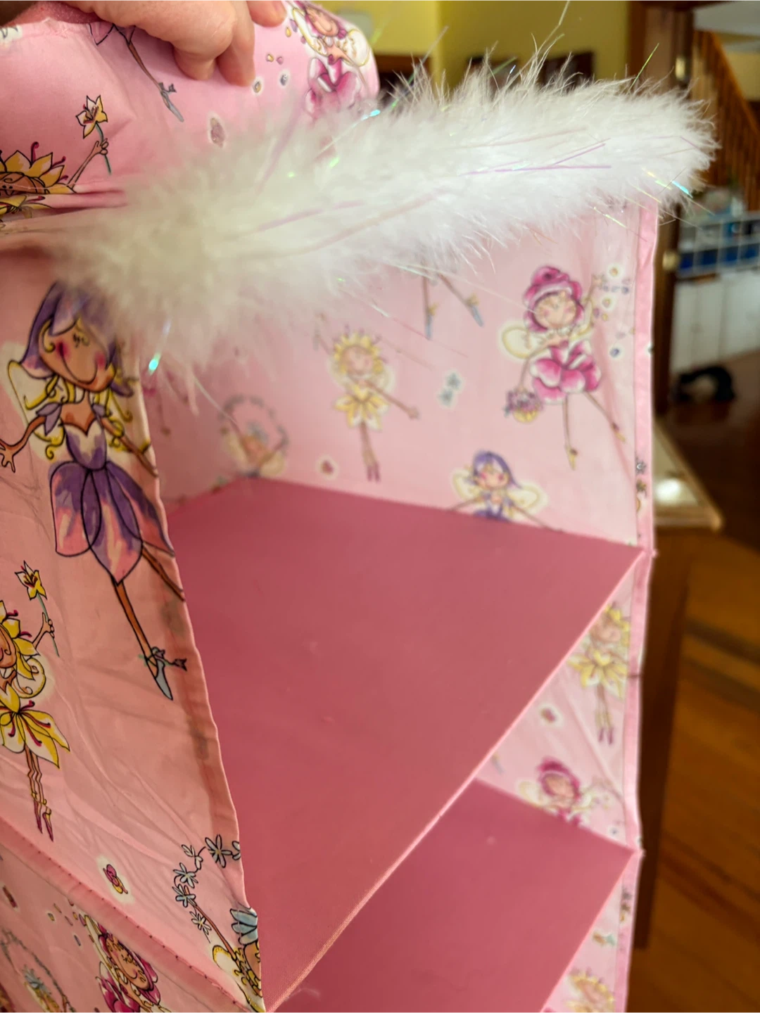 Pink Fairy Hanging Storage Organizer - photo 5