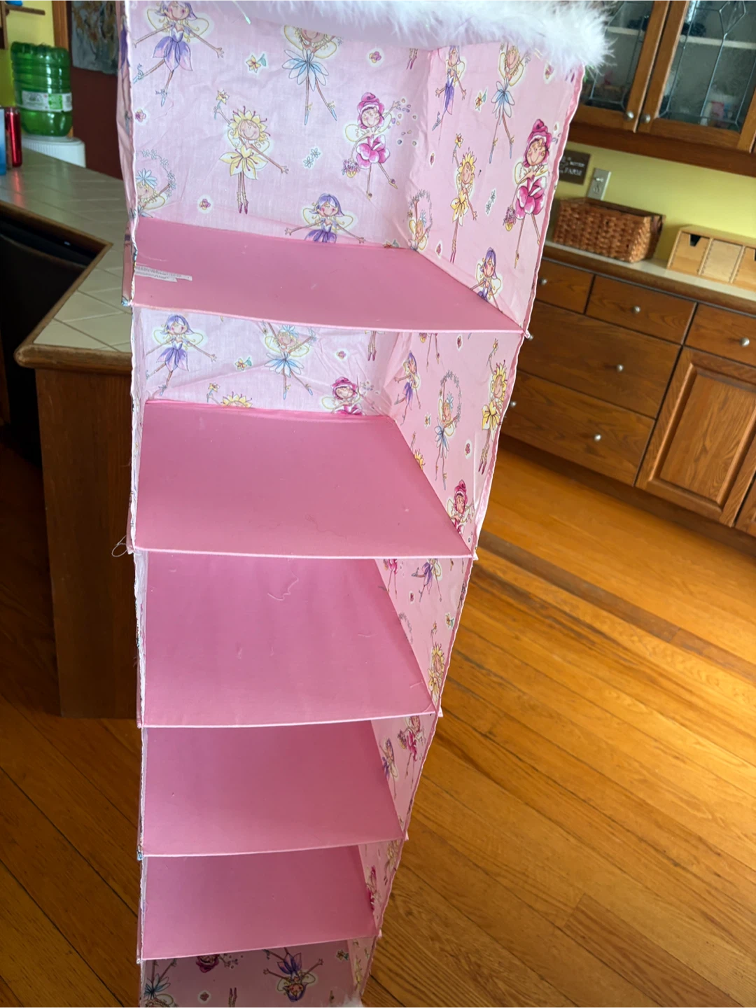 Pink Fairy Hanging Storage Organizer