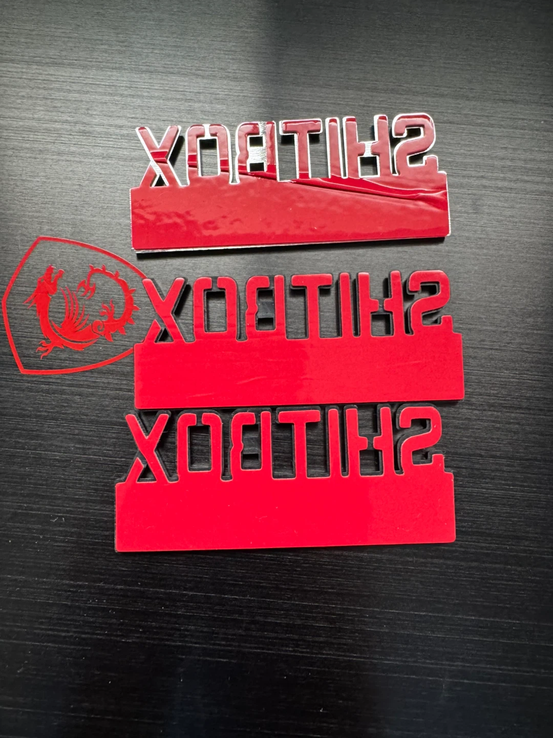 Shitbox edition car badge - photo 5