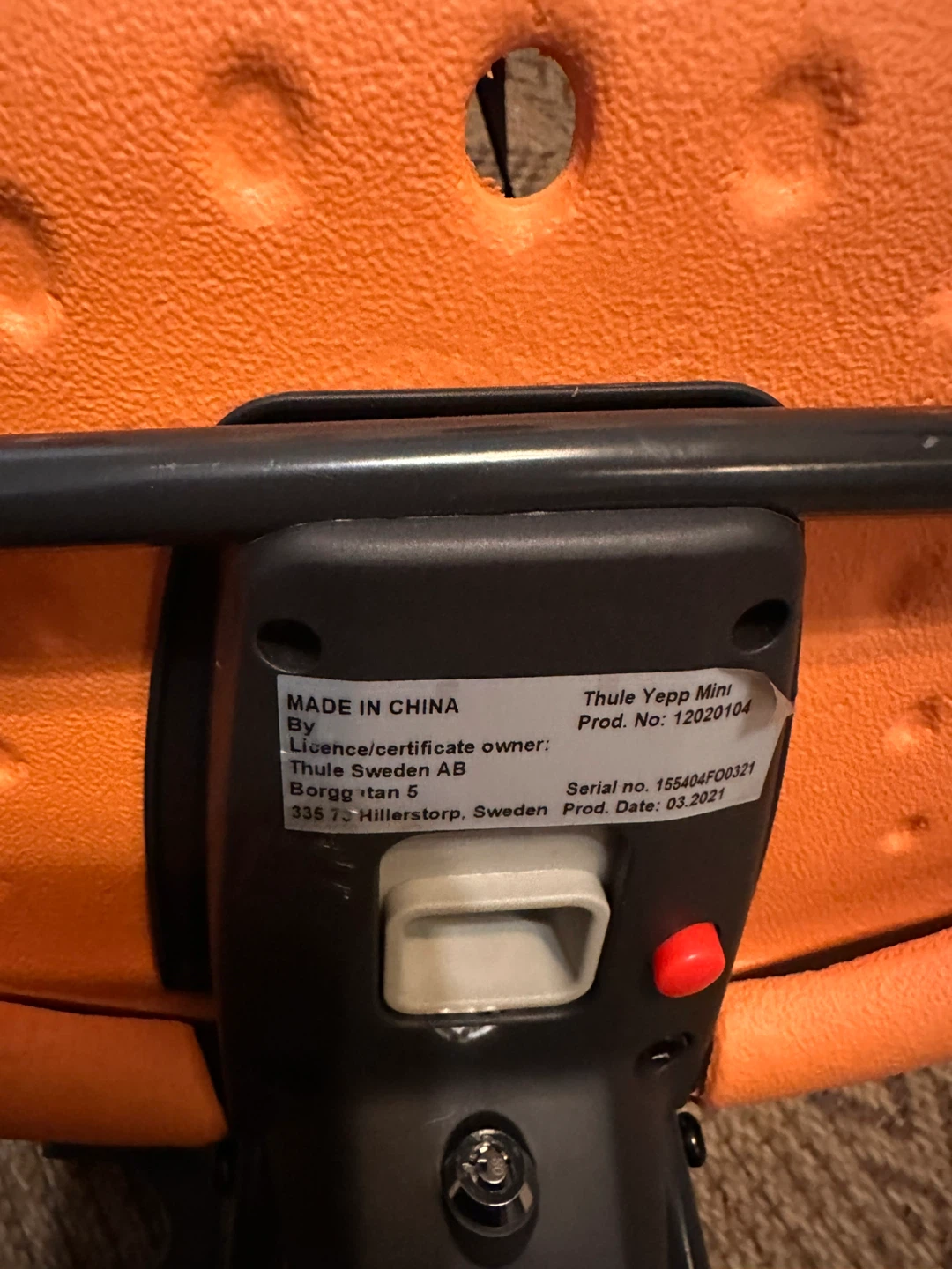 Thule Yepp Mini Child Bike Seat - photo 4