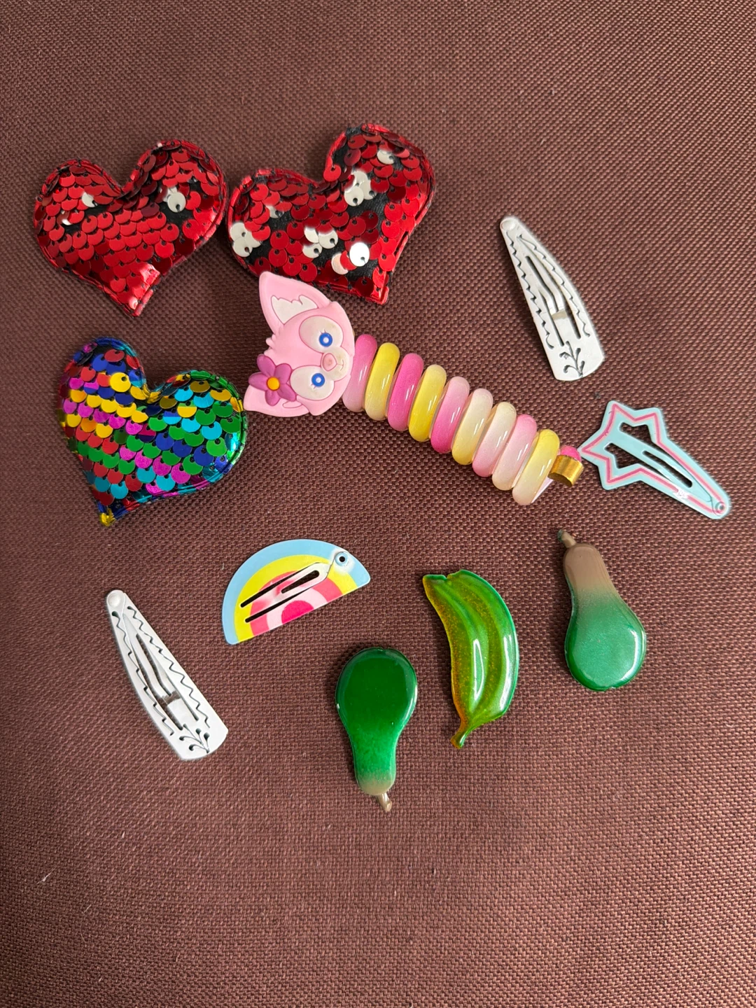 Assorted Hair Clips and Barrettes