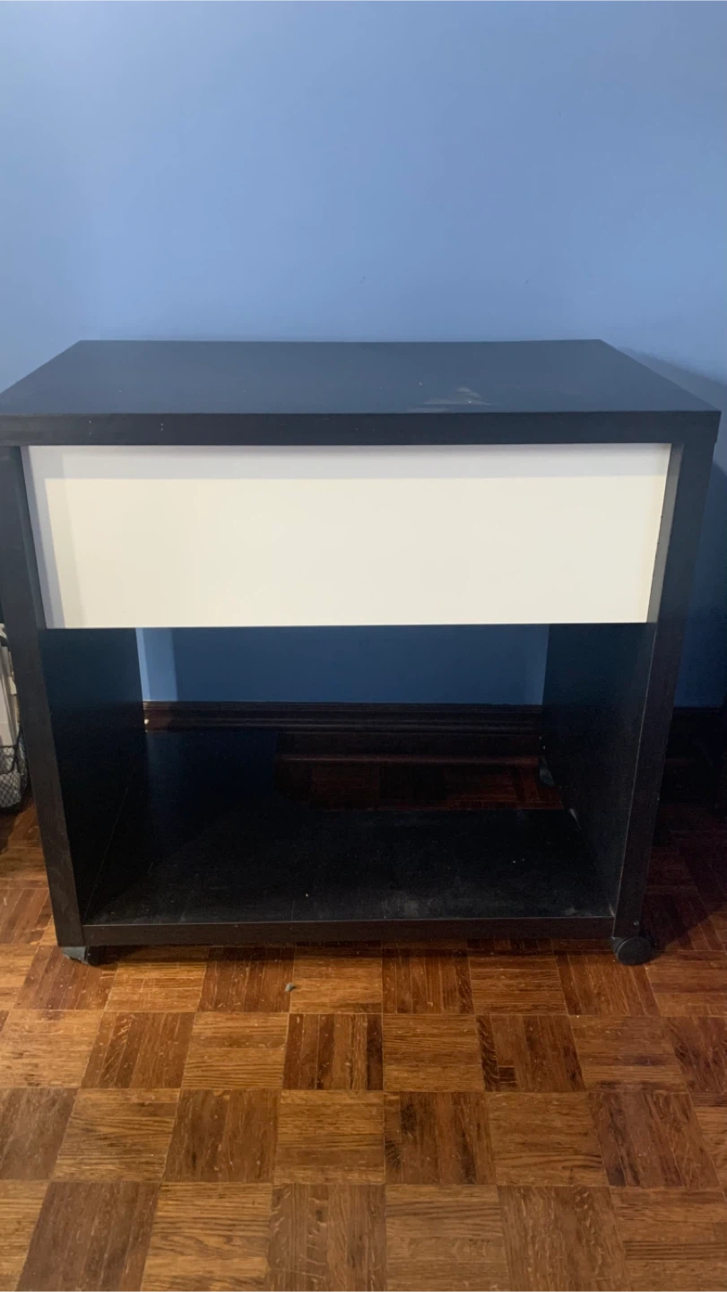 Track Form Desk with Pull-Out Keyboard Tray
