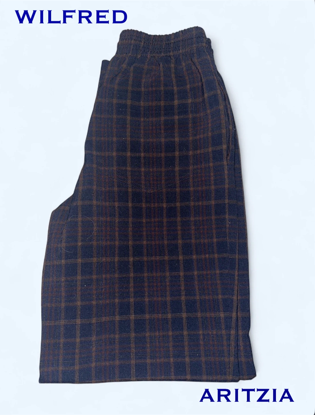 Wilfred Plaid Pants XS