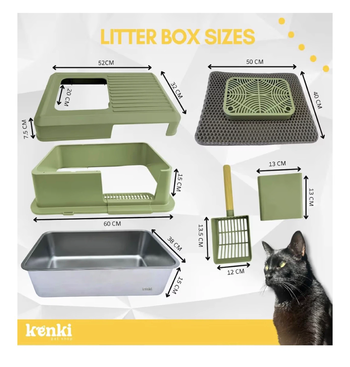 Stainless Steel Litter Box