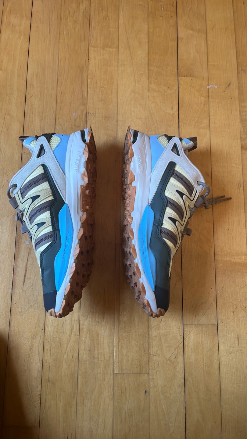 Adidas Hyperturf Almost Yellow/clear Blue/shadow Olive - Gx4487 - photo 3
