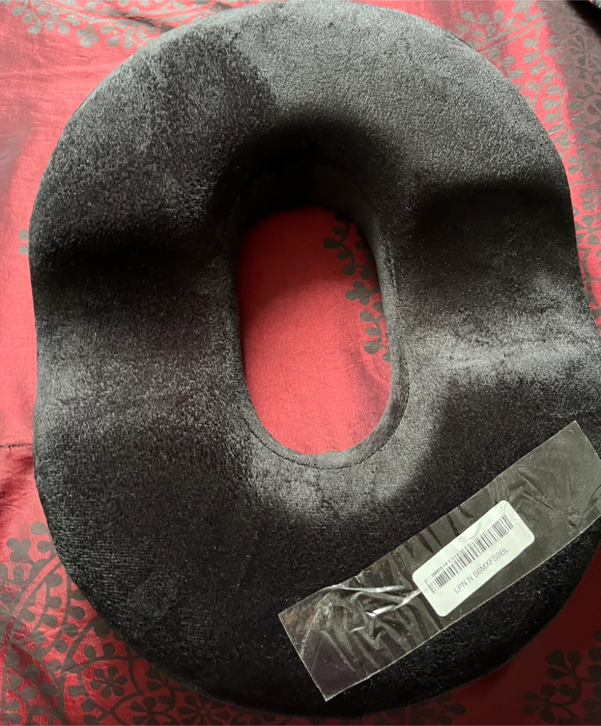 Anqulith Black Donut Comfort Cushion - photo 4