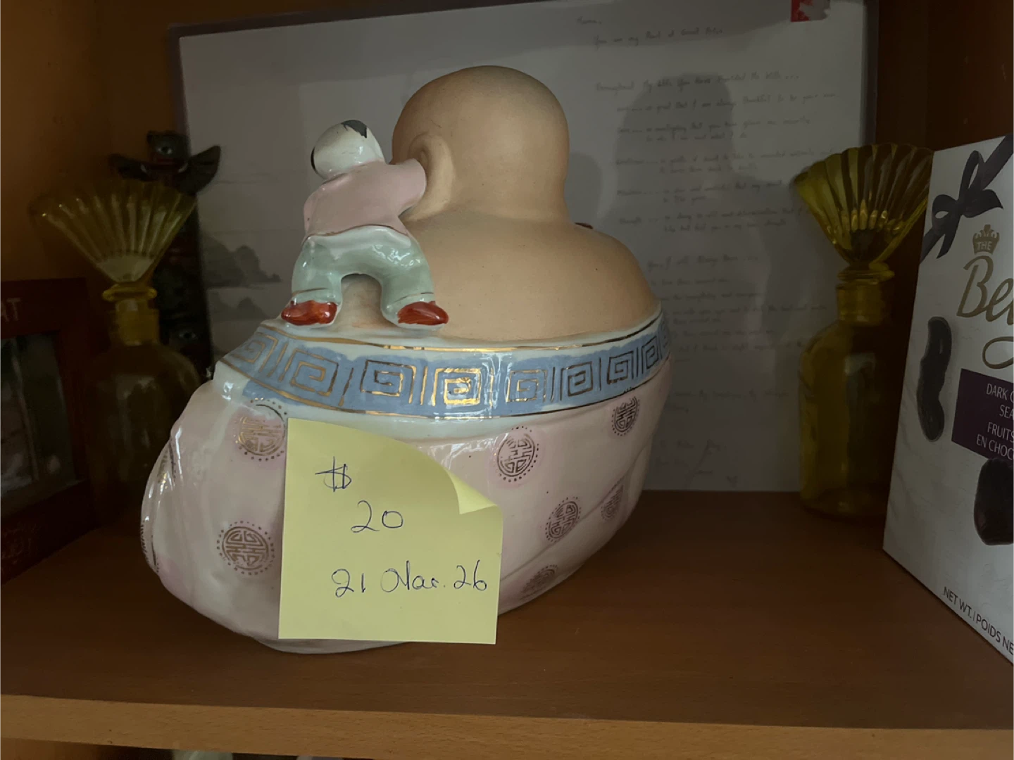 Laughing Buddha Figurine with Children - photo 3