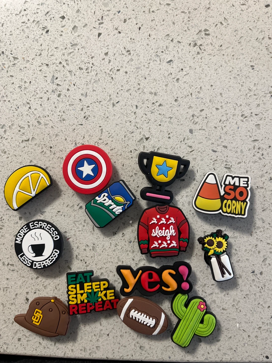 Assorted Shoe/Crocs Charms!