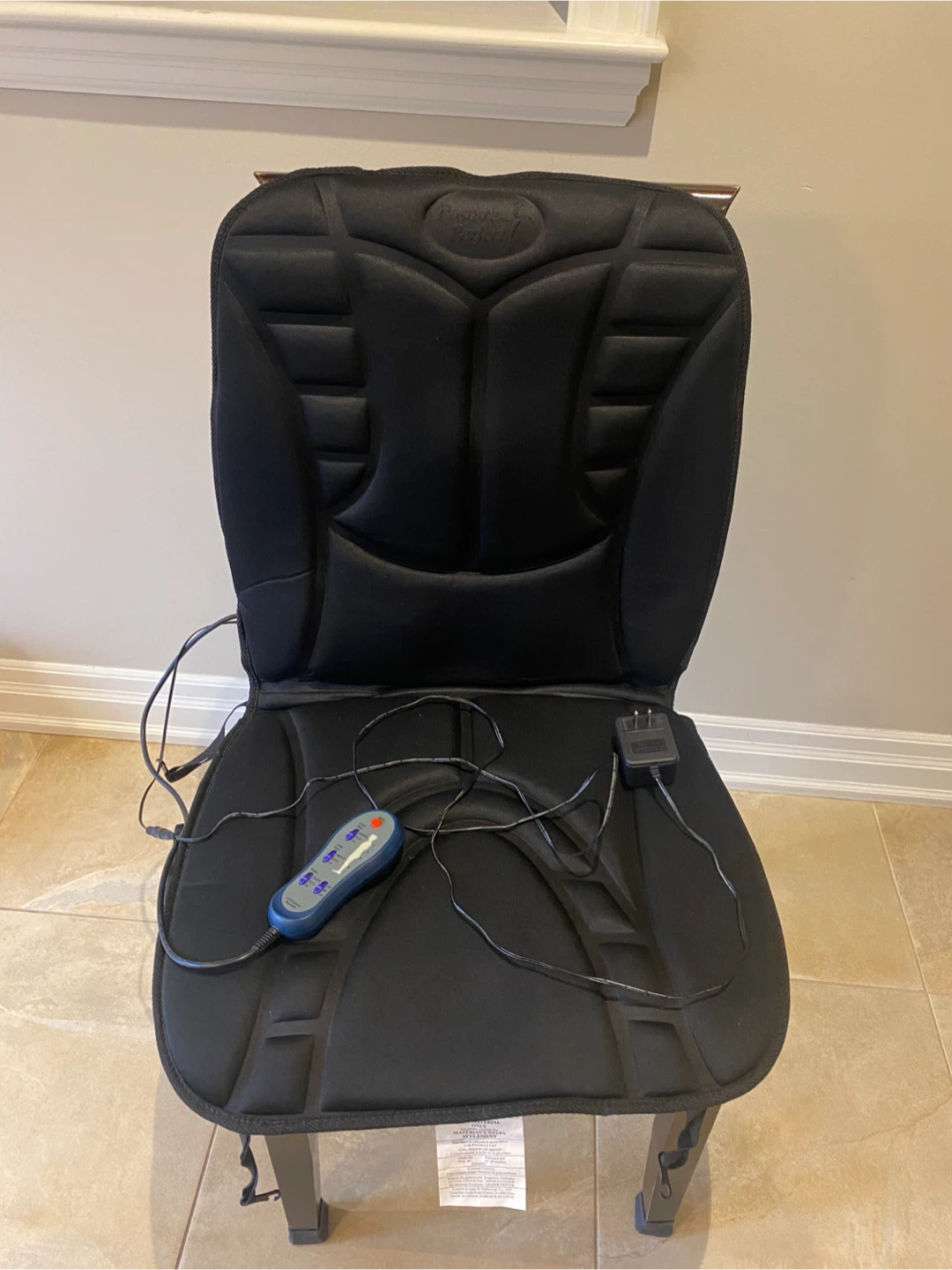 Posture Perfect 6-Motor Massaging Cushion with Heat