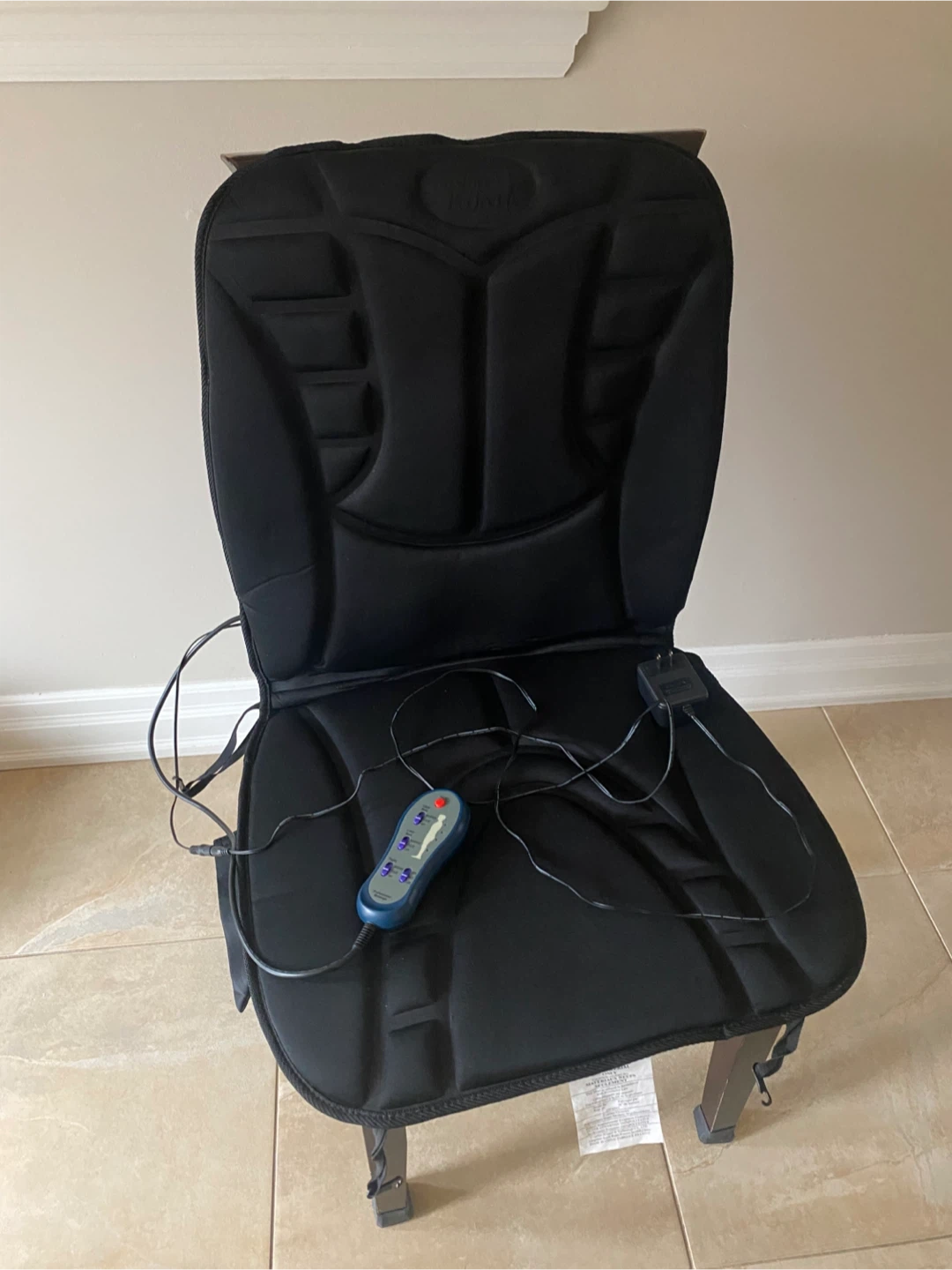 Posture Perfect 6-Motor Massaging Cushion with Heat - photo 2