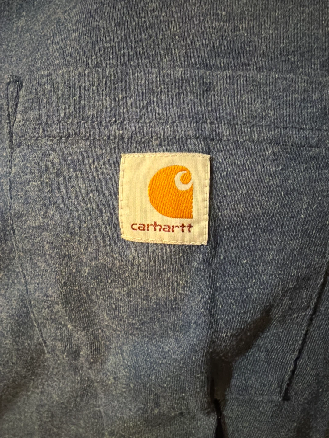 Carhartt Original Fit XL Tall Blue Pocket T-Shirt - photo 2