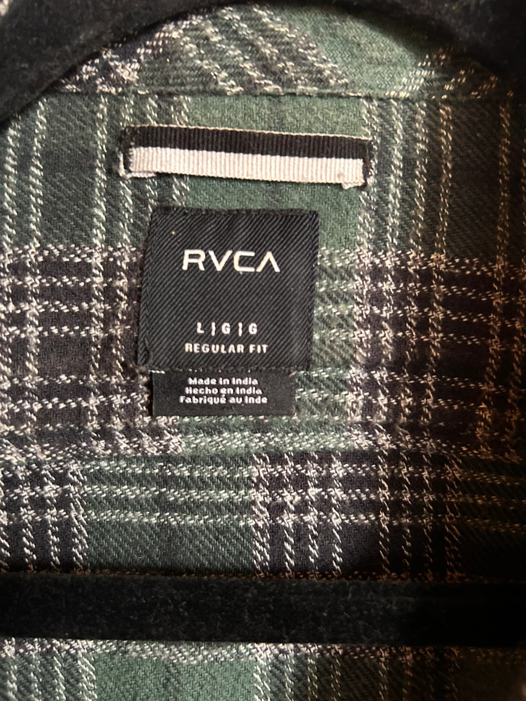 RVCA Plaid Flannel Shirt - photo 3