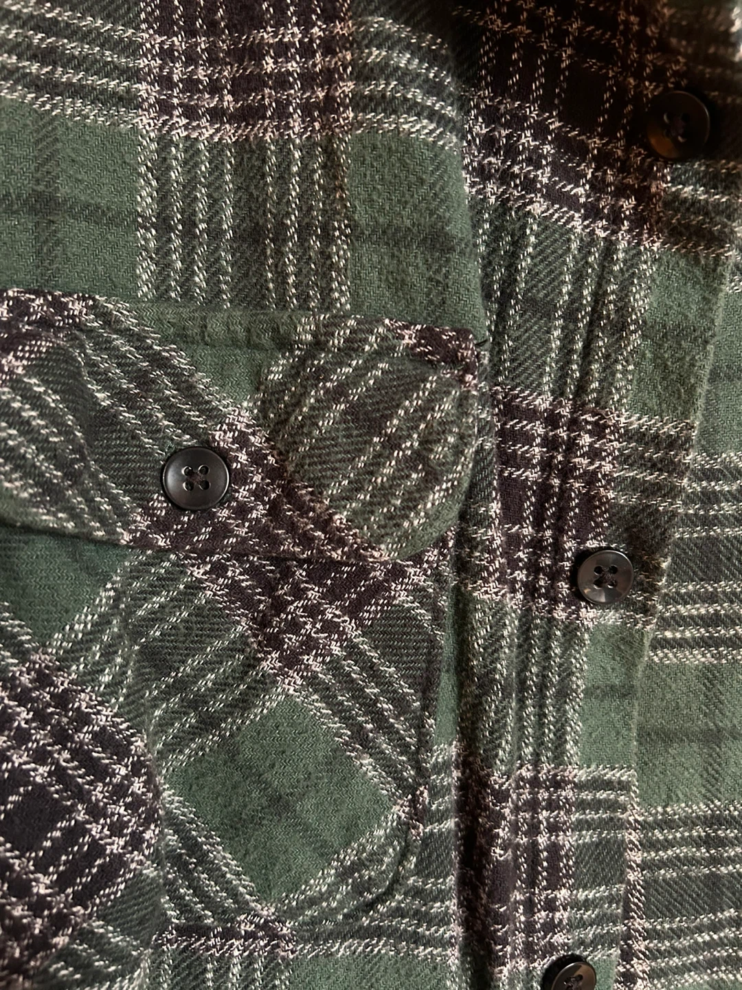 RVCA Plaid Flannel Shirt - photo 4