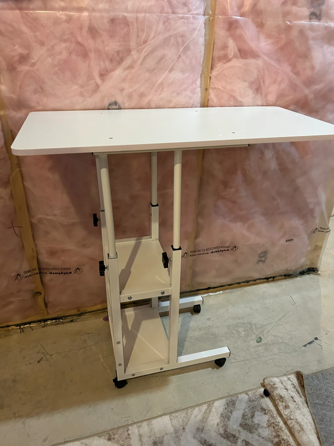 Adjustable Rolling Table