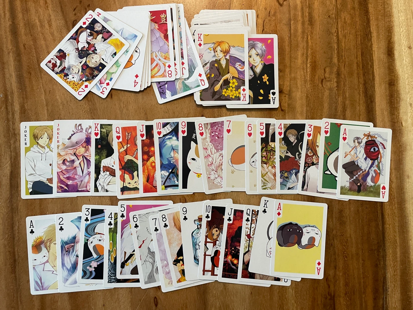 Japanese Anime Style Playing Card Deck - photo 2