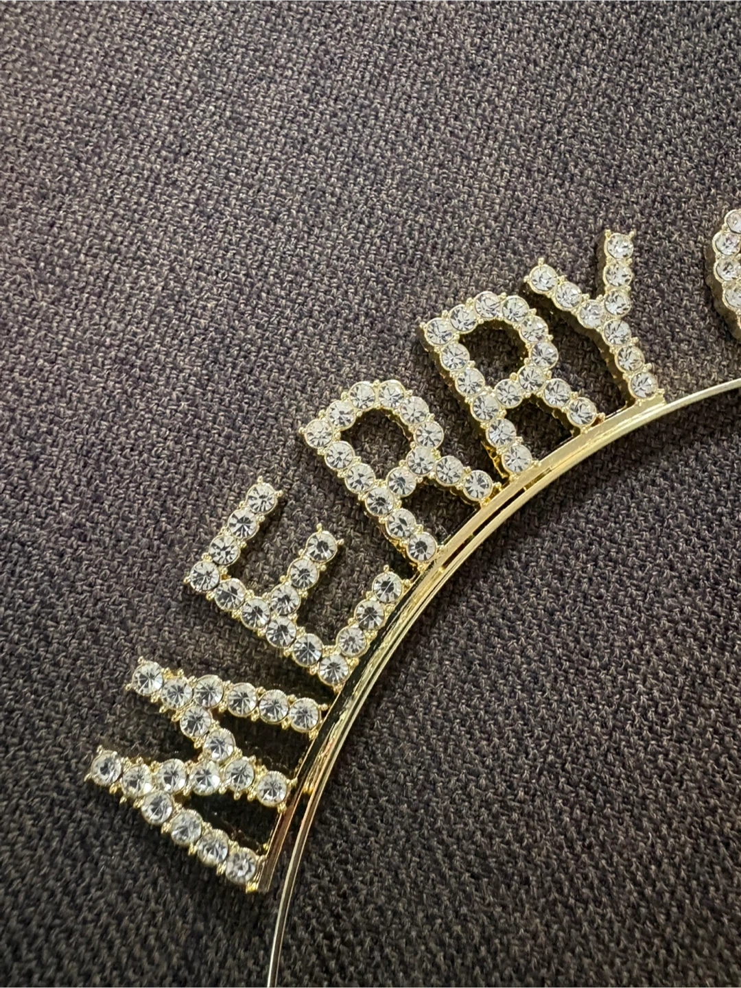 Free - Sparkly Merry Christmas Headband - photo 2