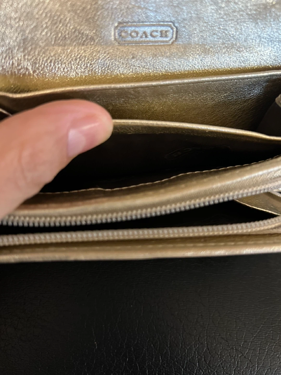 Coach Signature C Pattern Bifold Wallet - photo 5
