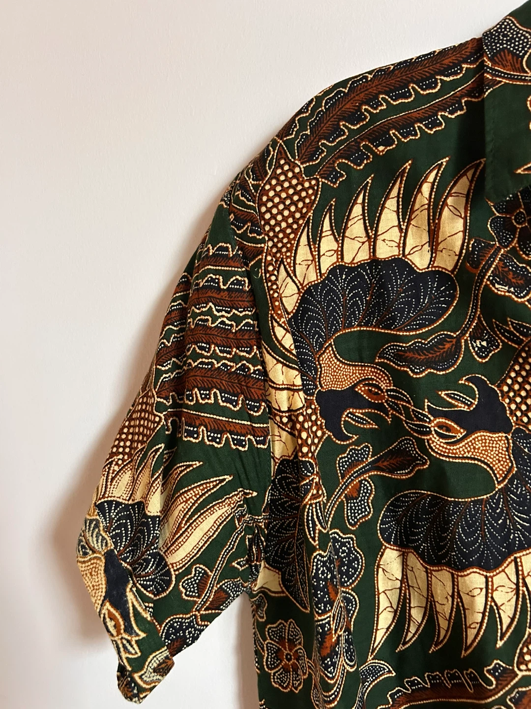 Vintage Batik Pattern Shirt - photo 3