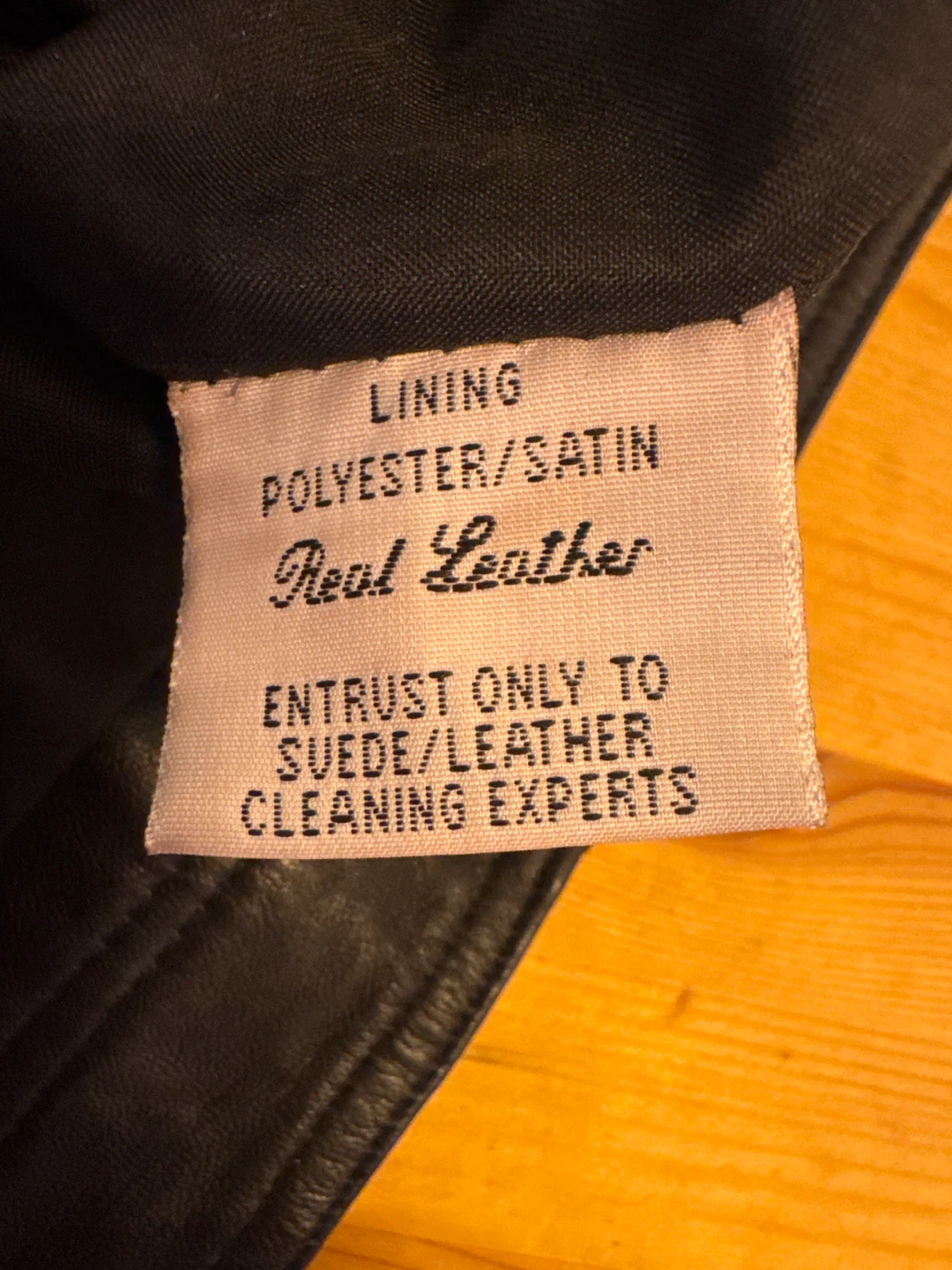 ARM'S Real Leather Pants Size 34 - photo 3