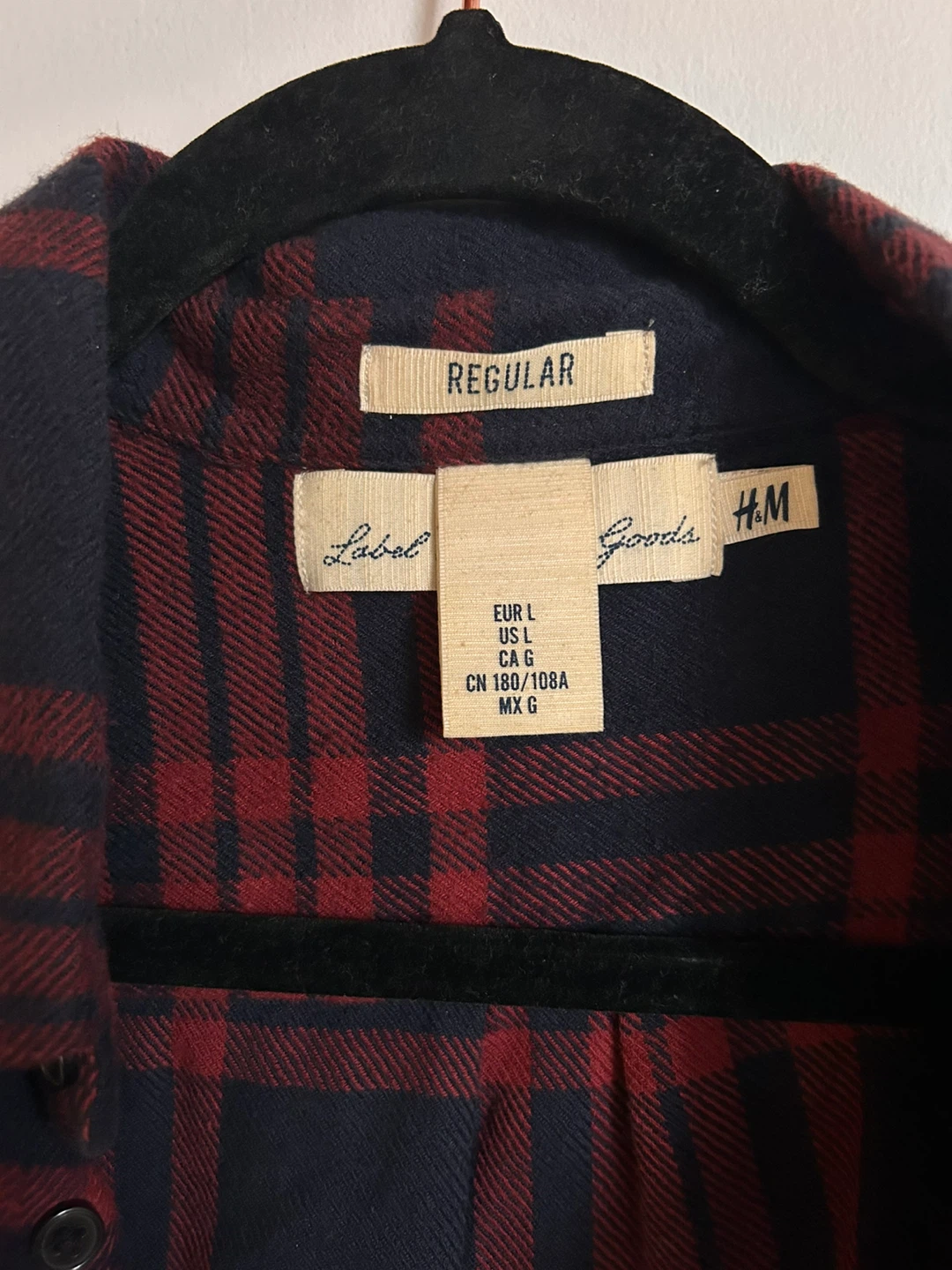 H&M Plaid Flannel Shirt - photo 2
