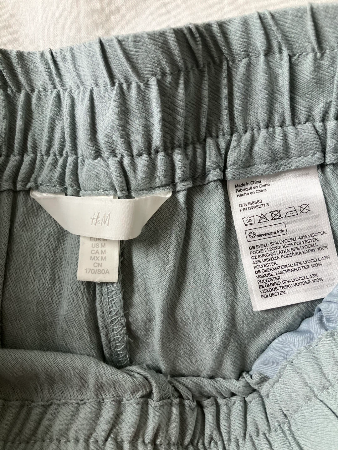 H&M Wide Leg Pants Size M - photo 3