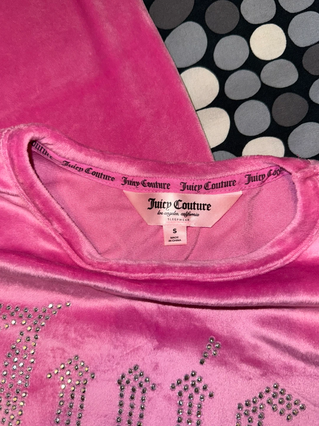 Juicy Couture Pink Sleepwear Set Size S - photo 2
