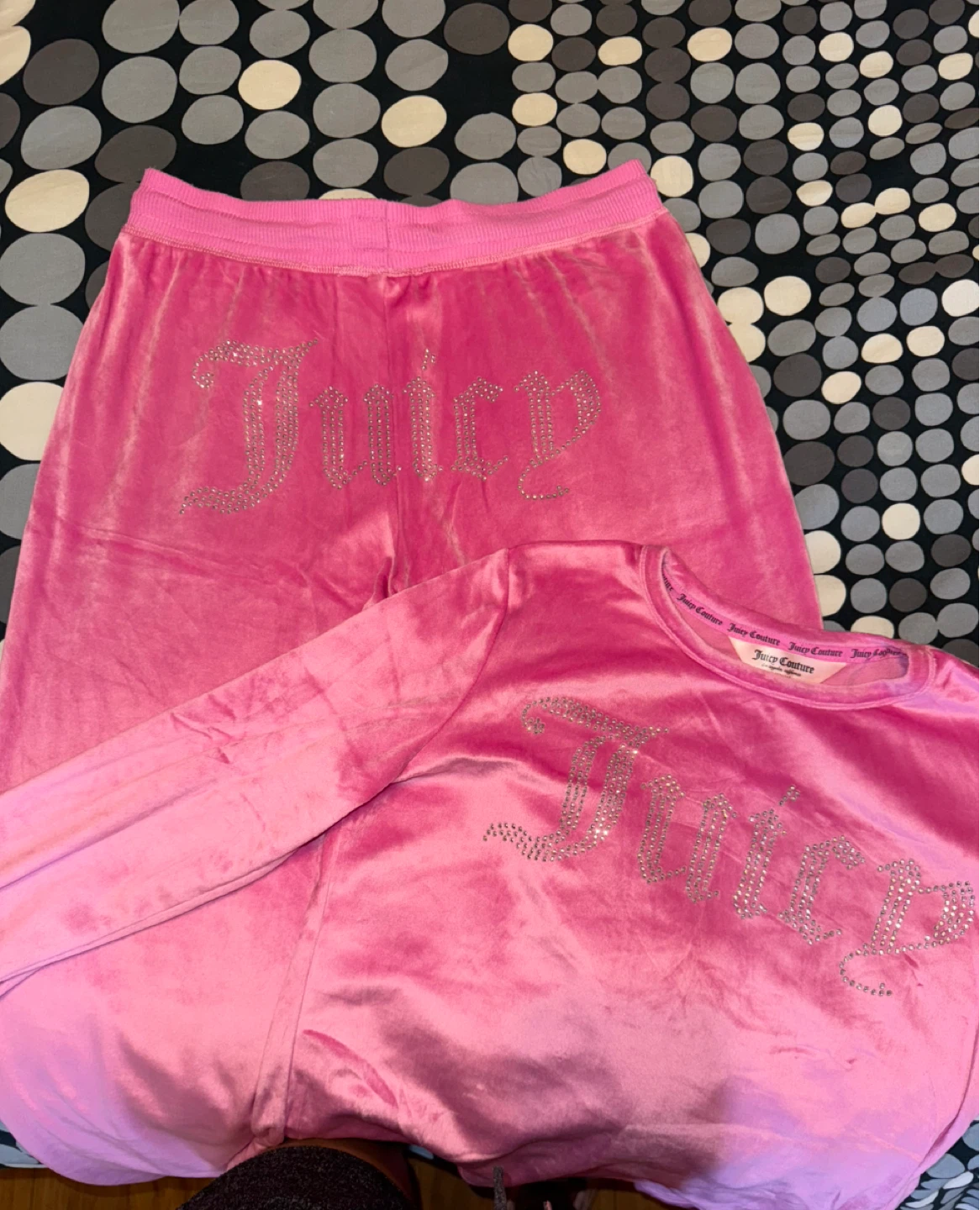 Juicy Couture Pink Sleepwear Set Size S