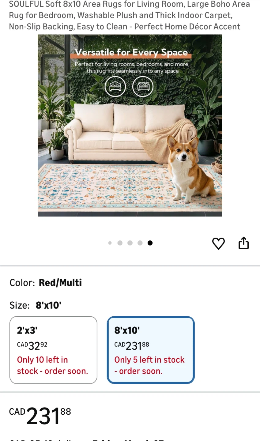 SOULFUL Soft 8'x10' Area Rug - photo 4