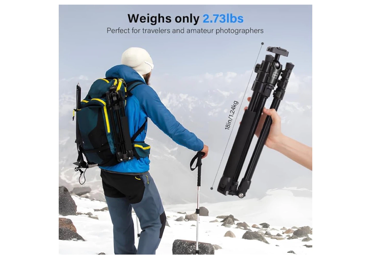Geekoto Camera Tripod with Carrying Case - photo 5
