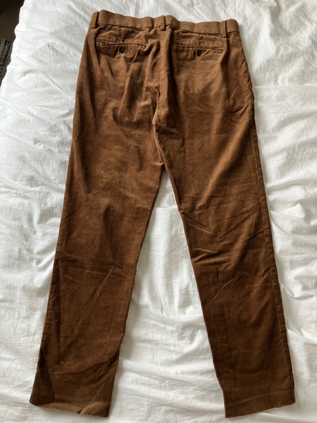 Banana Republic Traveler Corduroy Slim Fit Pants - Brown - photo 5