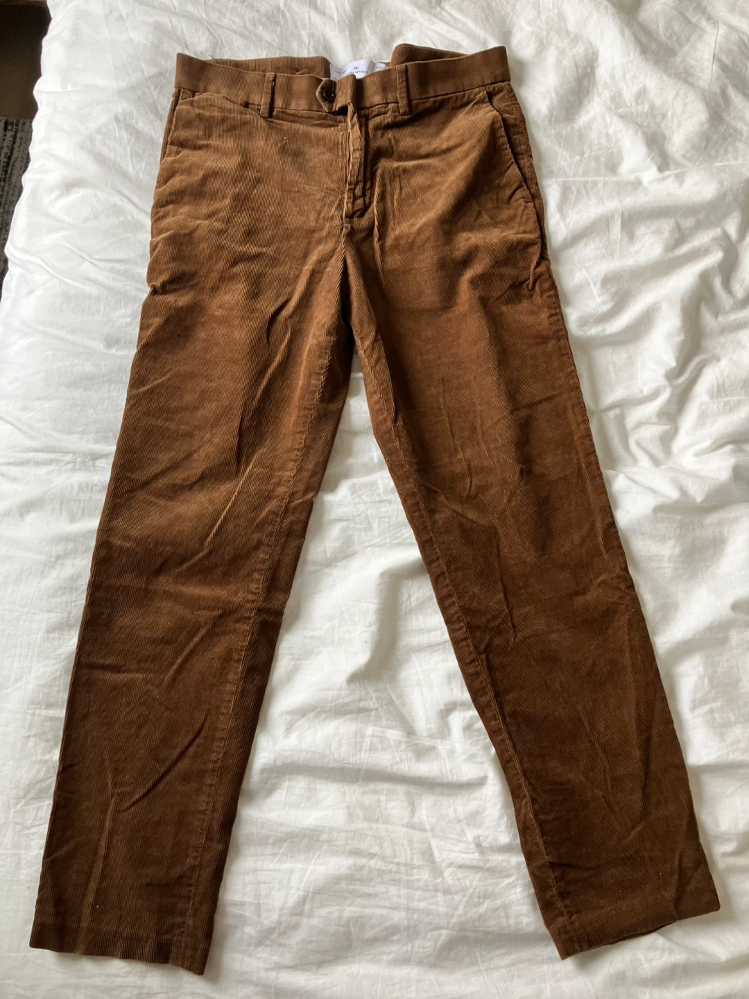 Banana Republic Traveler Corduroy Slim Fit Pants - Brown