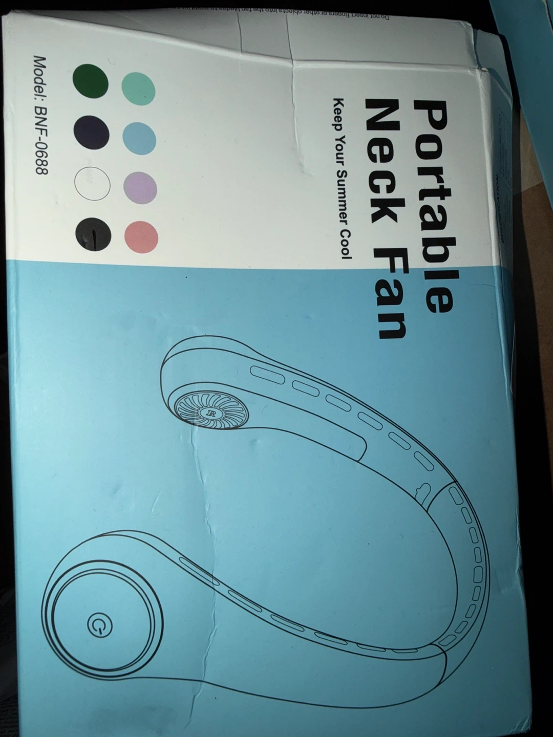 Brand new Portable Neck Fan BNF-0688 - photo 3