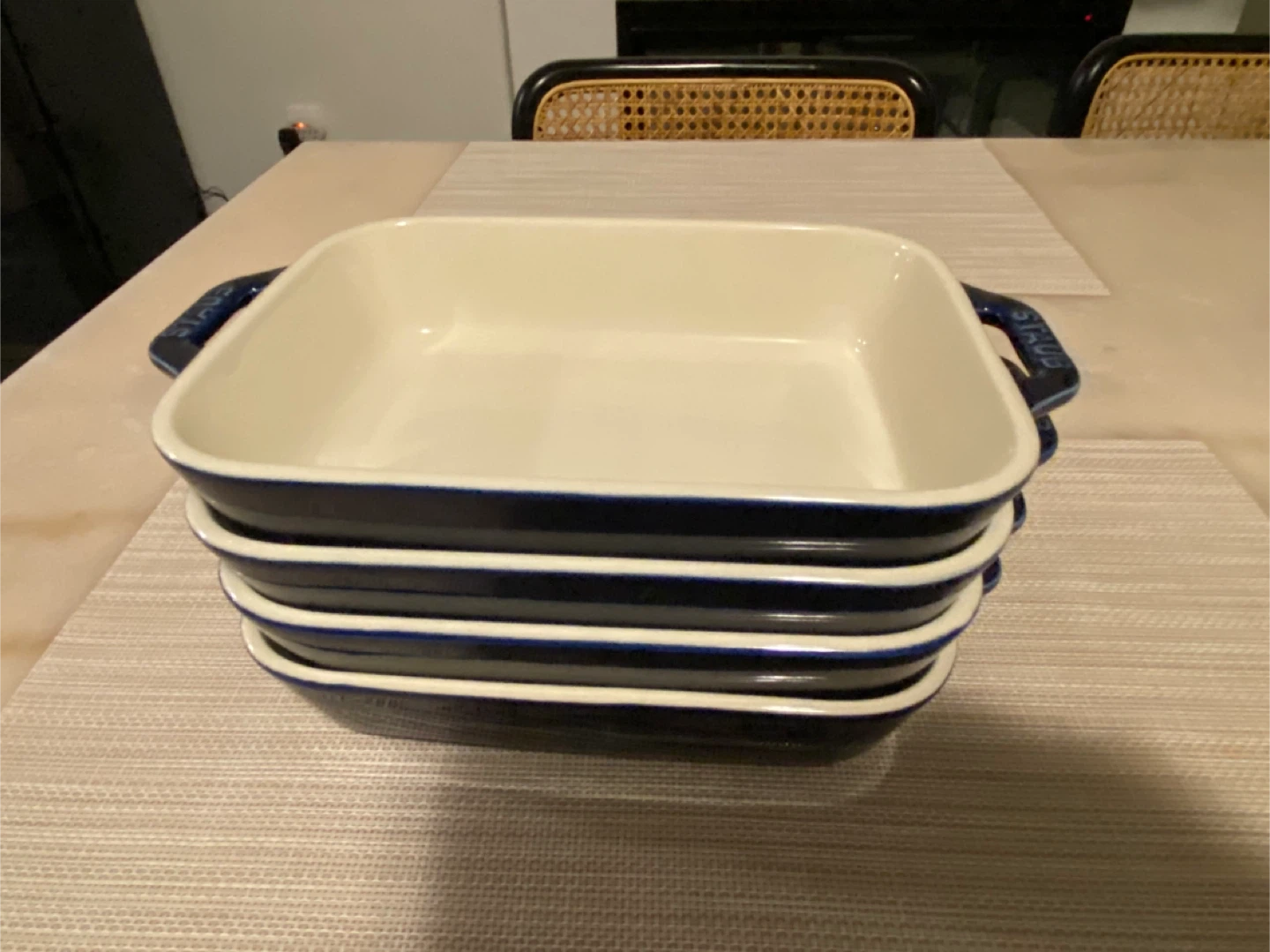 Staub Ceramic baking dish - Navy Blue