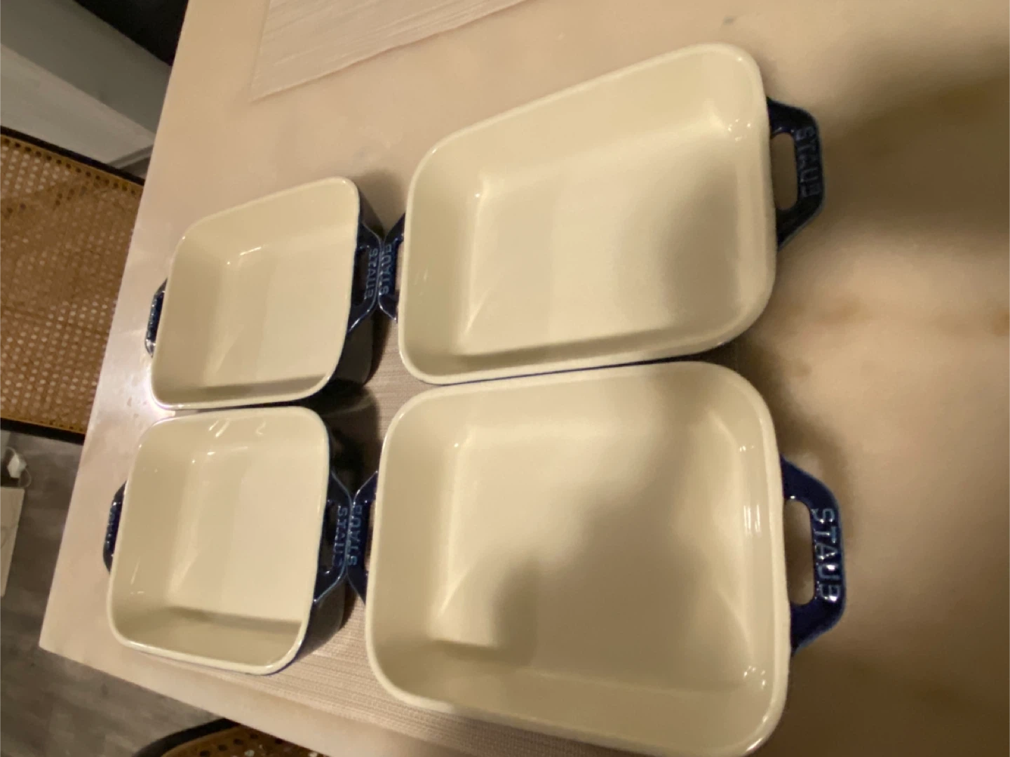 Staub Ceramic baking dish - Navy Blue - photo 2
