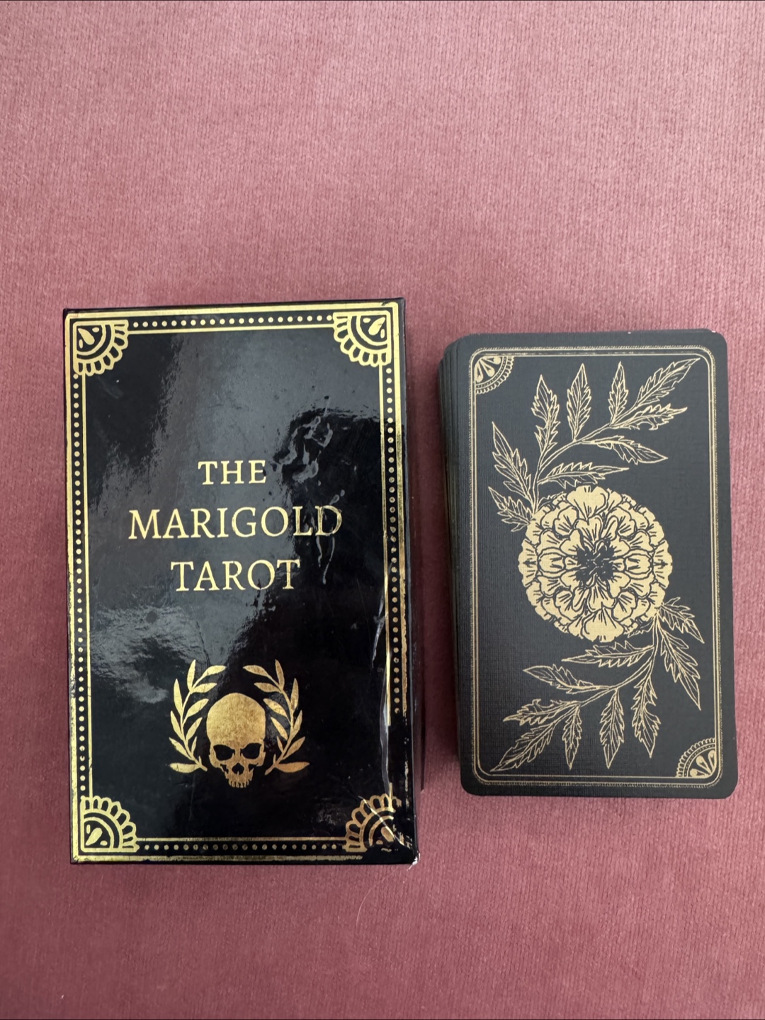 The Marigold Tarot Deck and Box