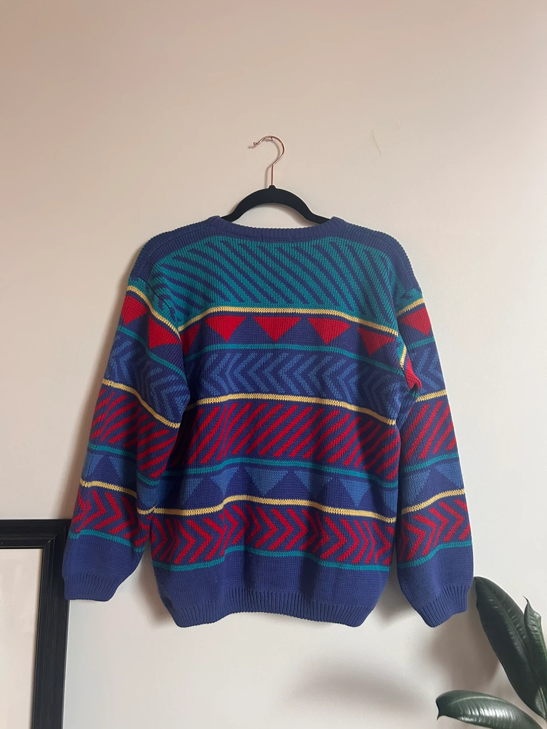 Vintage Esprit Geometric Knit Sweater - photo 4