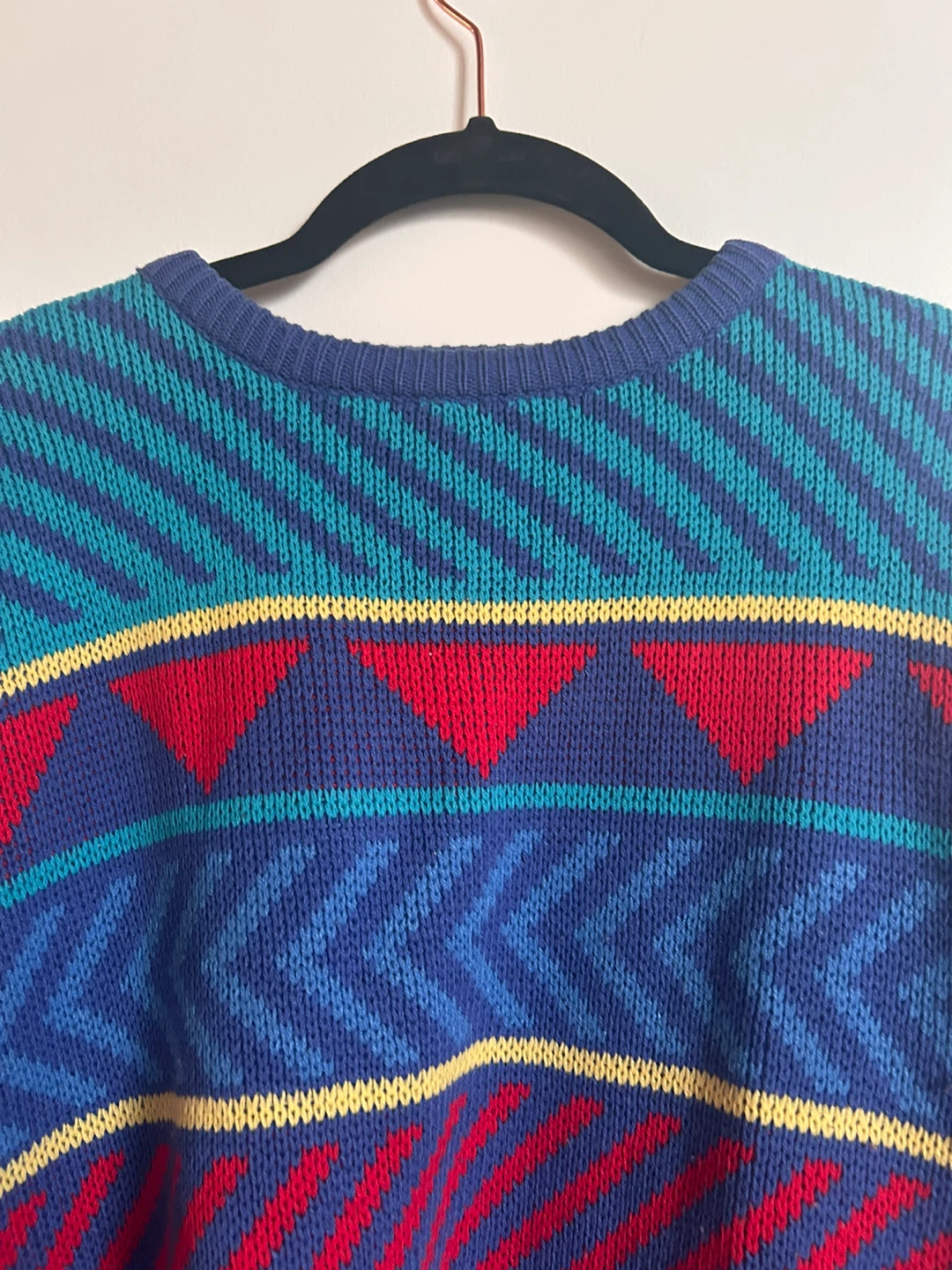 Vintage Esprit Geometric Knit Sweater - photo 2