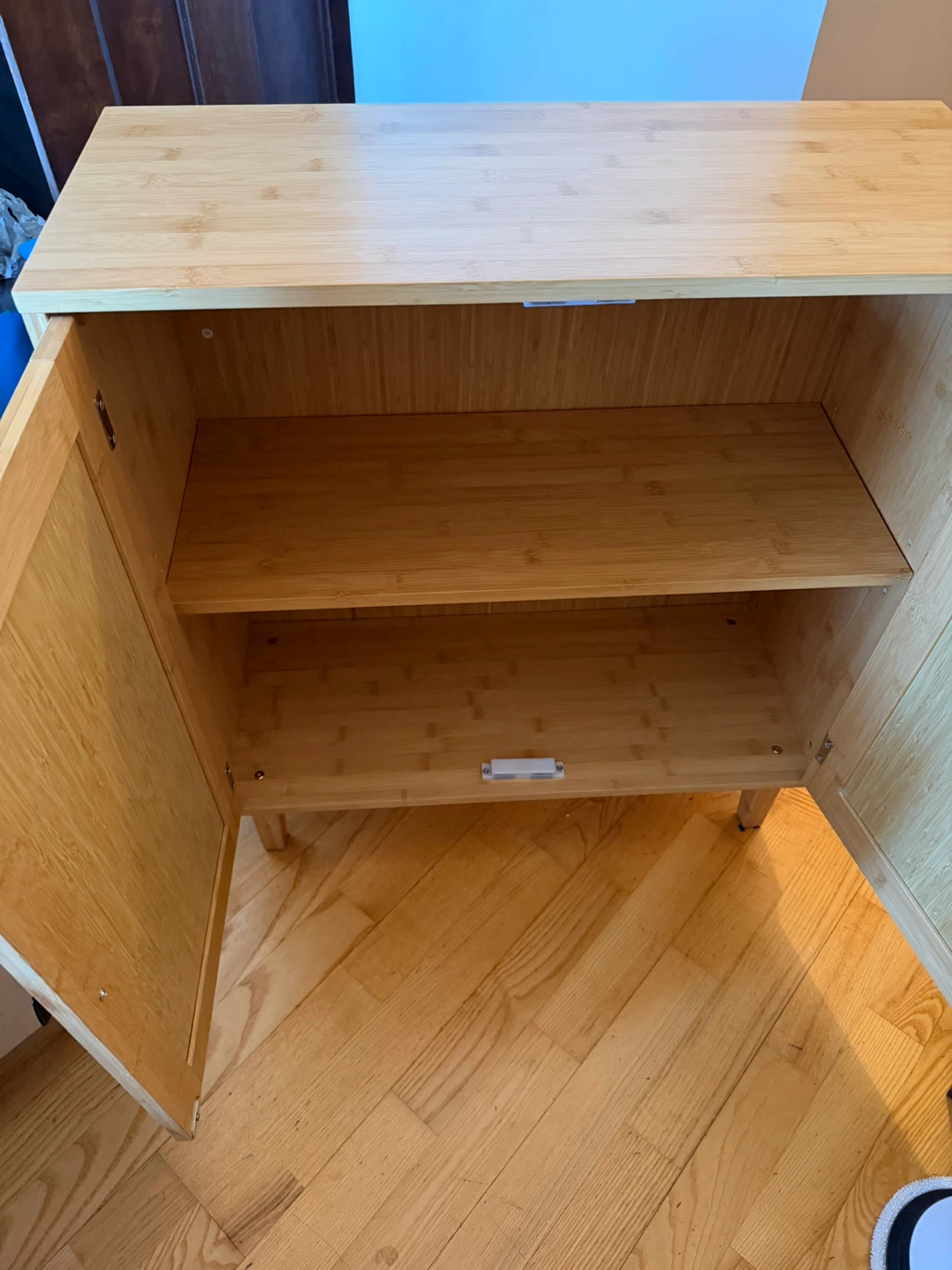 Bamboo Sideboard Buffet Cabinet - photo 2