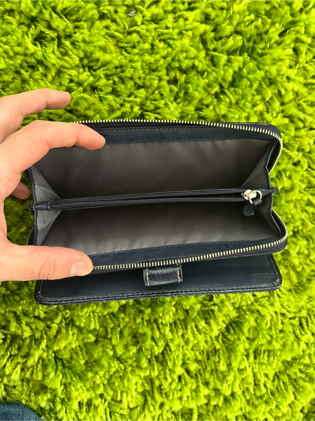 Coach Signature Zip Around Wallet - photo 3