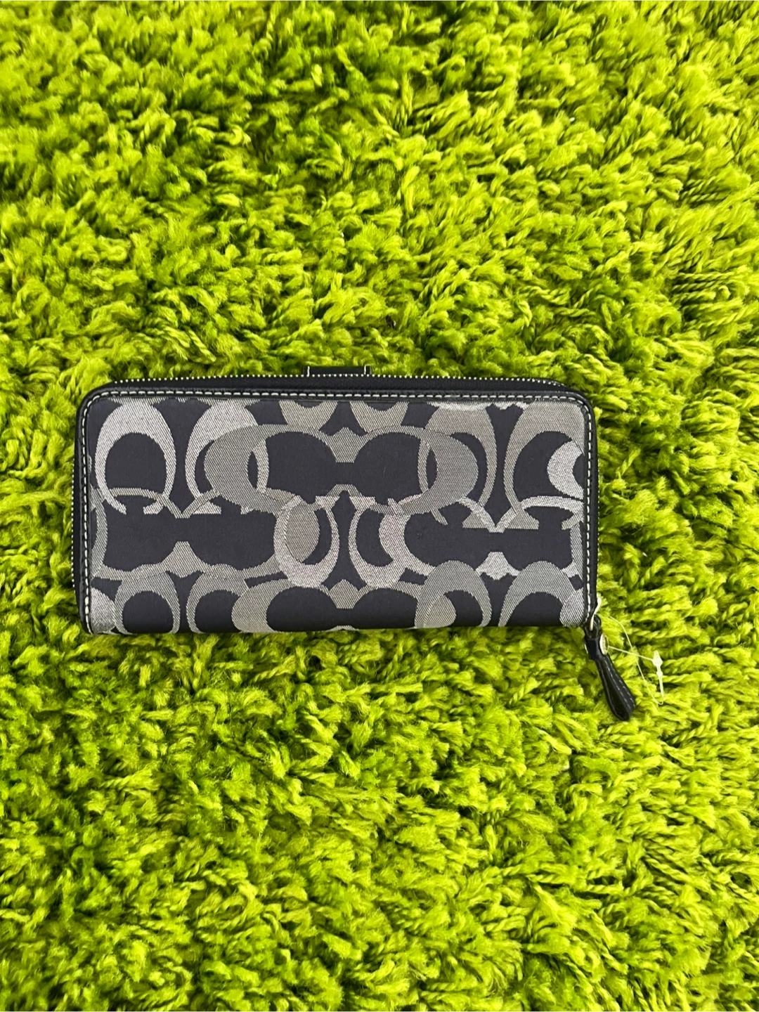 Coach Signature Zip Around Wallet - photo 2