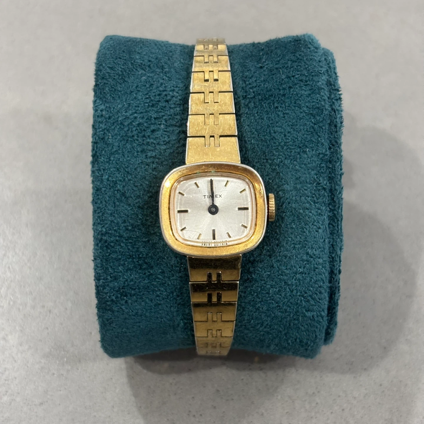 Vintage Gold-Tone Timex Watch